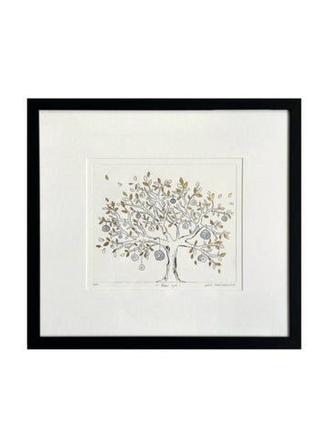 ALIA MOUZANNAR BLUE EYES ETCHING MEDIUM