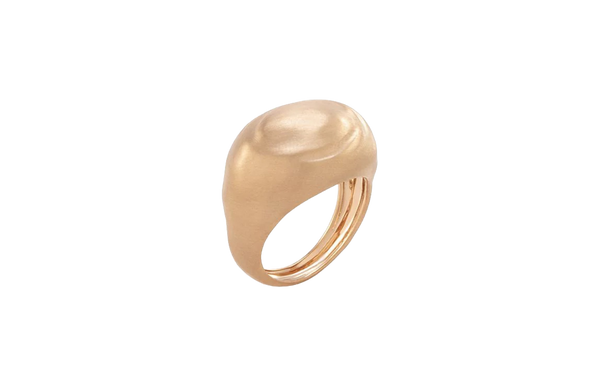 NADA GHAZAL RING DROP PURE OVAL at Aleph Gallery