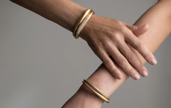 Nada Ghazal My Muse Urban Pure Thick Cuff at Aleph Gallery
