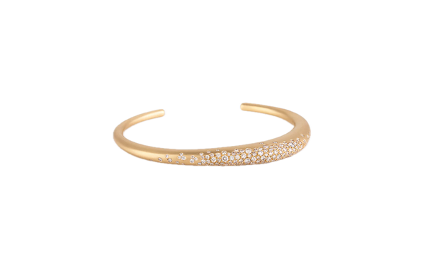 Nada Ghazal My Muse Urban Winter Thin Cuff at Aleph Gallery