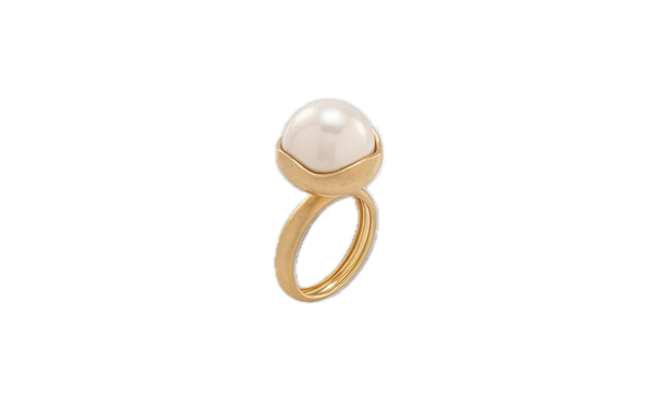 Nada Ghazal Pop Pearl Large Ring at Aleph Gallery