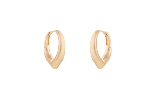 Nada Ghazal the Arch Courage Big Hoop Earrings at Aleph Gallery