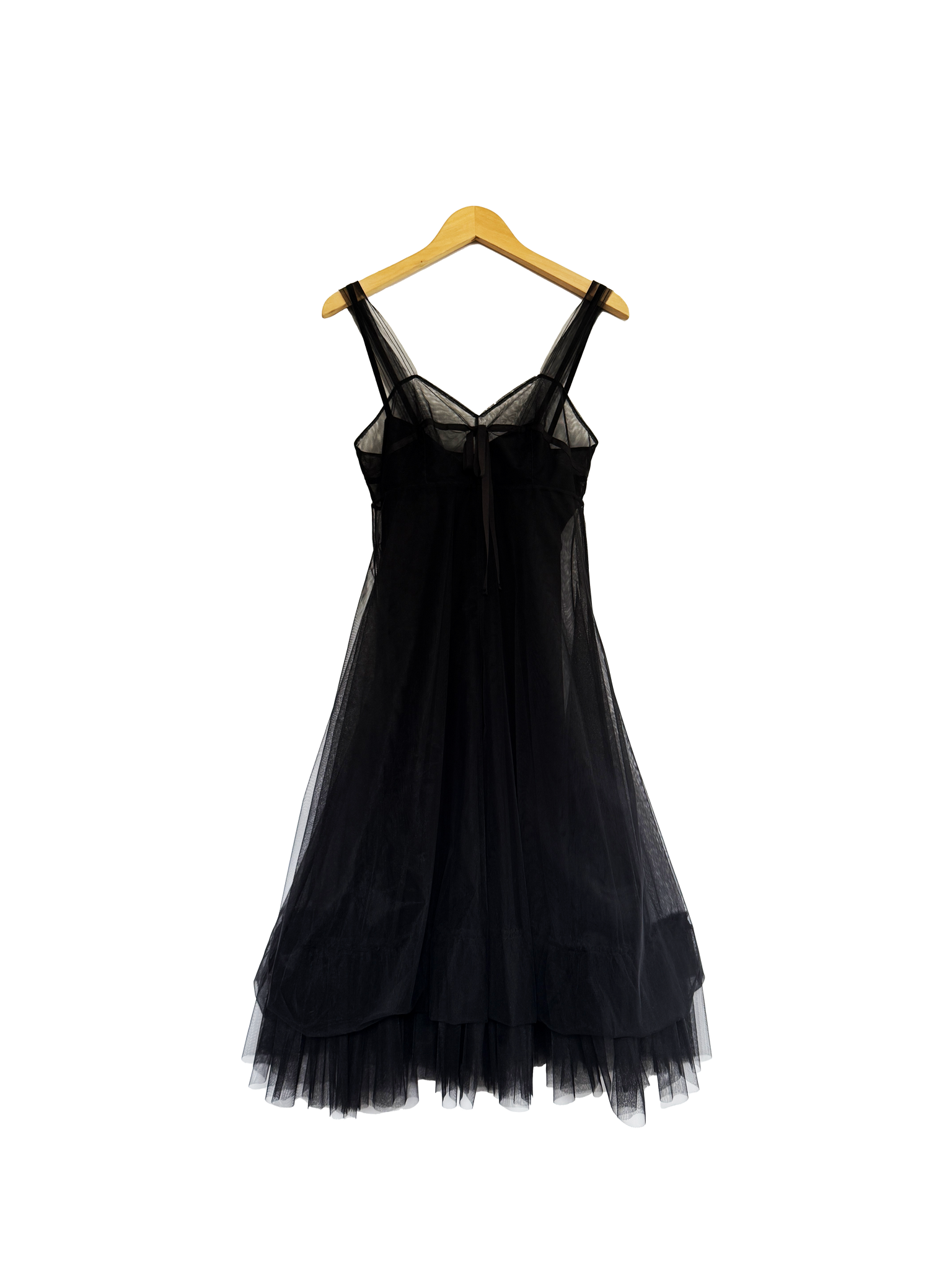 Renaissance_Renaissance_Benny_Dress_w_Slip_in_Black_Aleph_Gallery 2