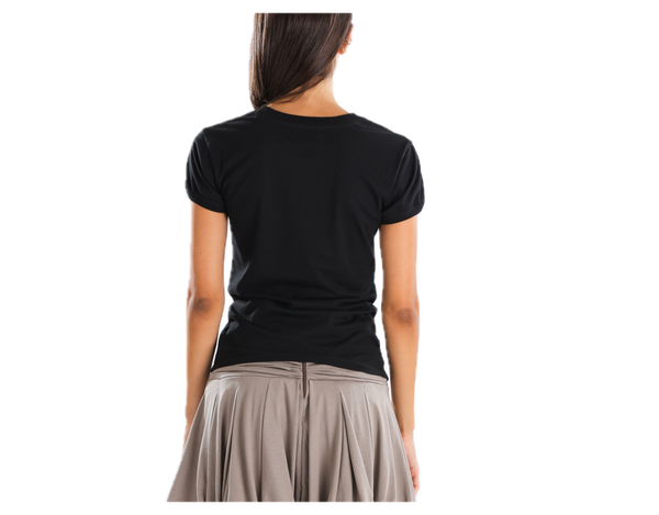Renaissance Renaissance Bunny Tee in Black at Aleph Gallery