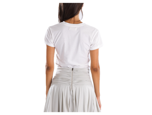 Renaissance Renaissance Bunny Tee in White at Aleph Gallery