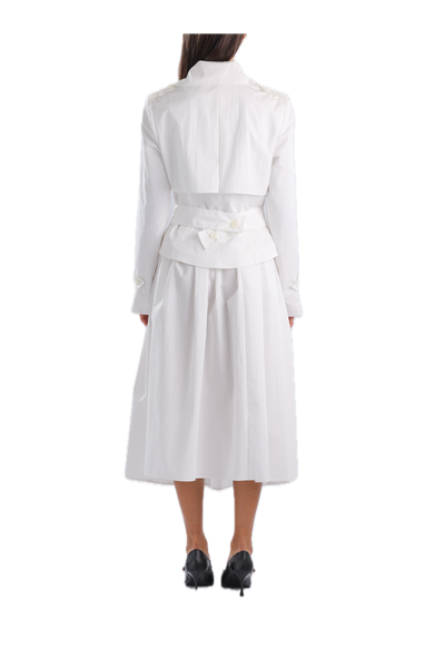 Renaissance Renaissance Cyn Skirt in White 2 at Aleph Gallery