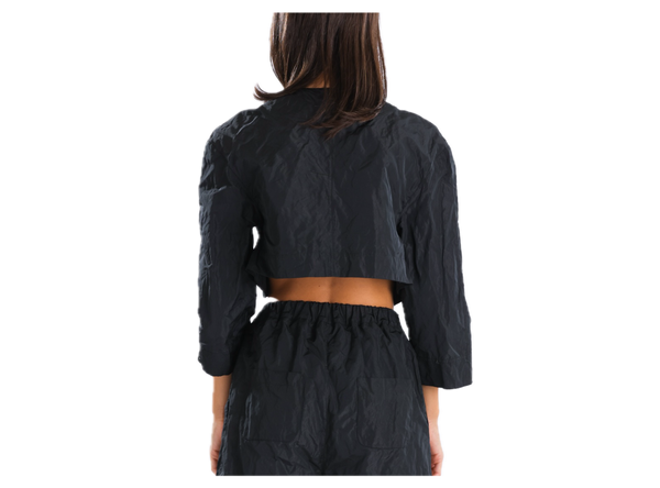 Renaissance Renaissance Jane Bolero Jacket in Black at Aleph Gallery