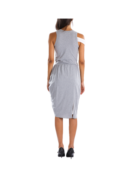 Renaissance Renaissance Samantha Skirt in Grey/White at Aleph Gallery