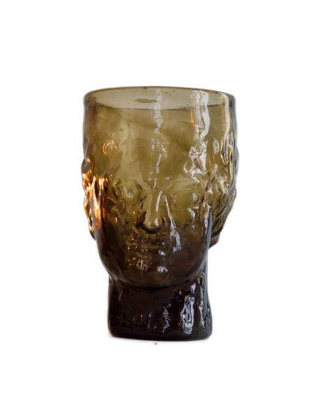 ROMA VASE VERT FUMÉ