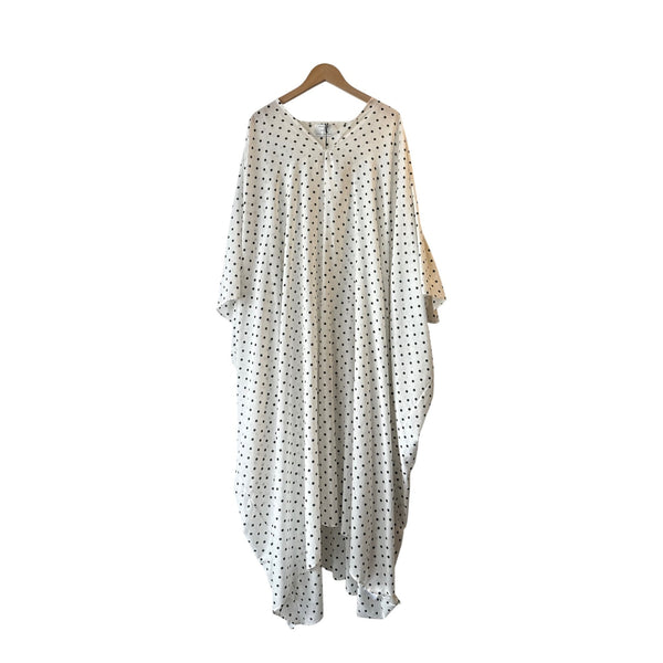 SUPER YAYA DRESS BOUBOU POLKA B&W AT ALEPH GALLERY 1