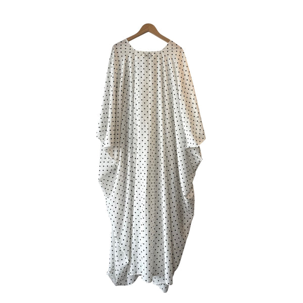 SUPER YAYA DRESS BOUBOU POLKA B&W AT ALEPH GALLERY 2 