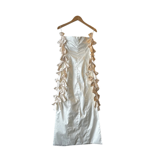 SUPER YAYA DRESS SOFIA OFF WHITE AT ALEPH GALLERY  1