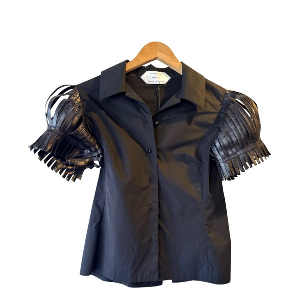 SUPER YAYA SHIRT ROSINE BLACK AT ALEPH GALLERY 1