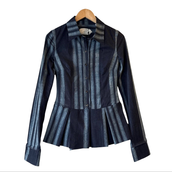 SUPER YAYA SHIRT SUKI DARK BLUE AT ALEPH GALLERY 1