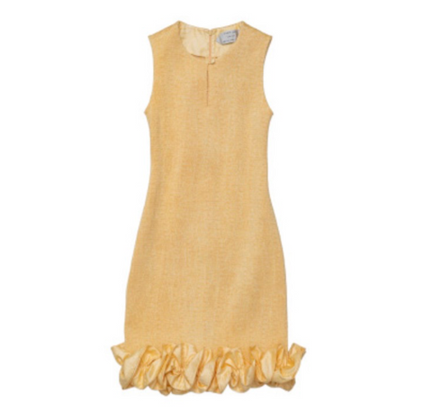 SUPER YAYA DRESS FRANCOISE GOLD YELLOW