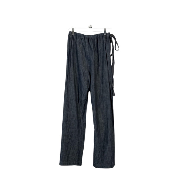 Sula Everyday Pants in Blue Denim at Aleph Gallery