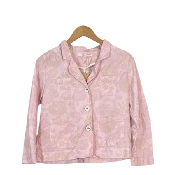 Sula Stanley Jacket in a Pink Rose Print at Aleph Gallery