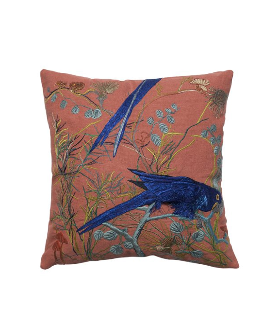 EMBROIDERED AMAZONIA PILLOW