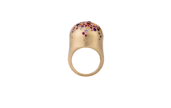 mer Nights Round Small Ring at Aleph Gallery