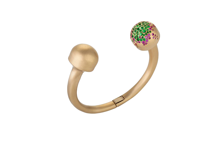 NADA GHAZAL COCOON BOUGAINVILLEA ROUND CUFF