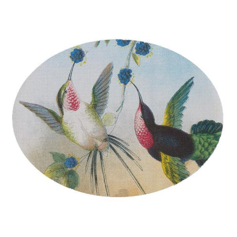 JOHN DERIAN + CHILEWICH Paired Hummingbirds
