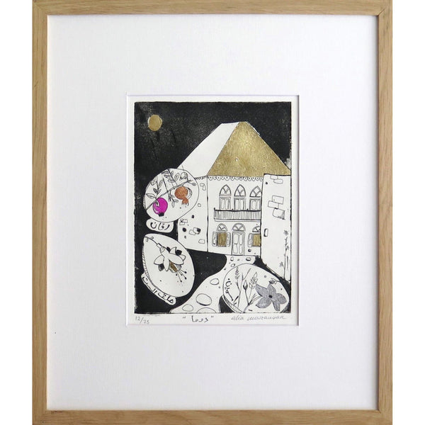ALIA MOUZANNAR DOUMA ETCHING