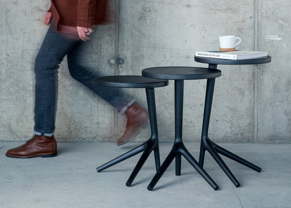 THE TRIPOD TABLE - CHARCOAL ASH