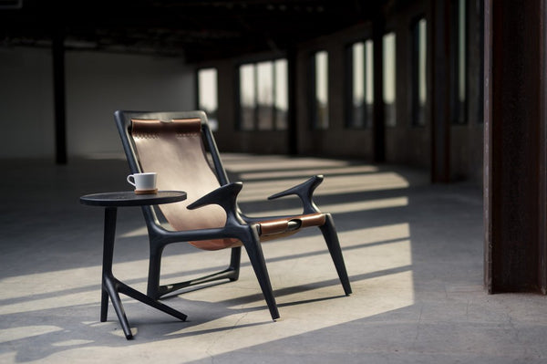 THE TRIPOD TABLE - CHARCOAL ASH