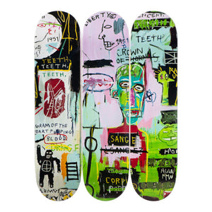 JEAN-MICHEL BASQUIAT'S IN ITALIAN SKATEBOARDS