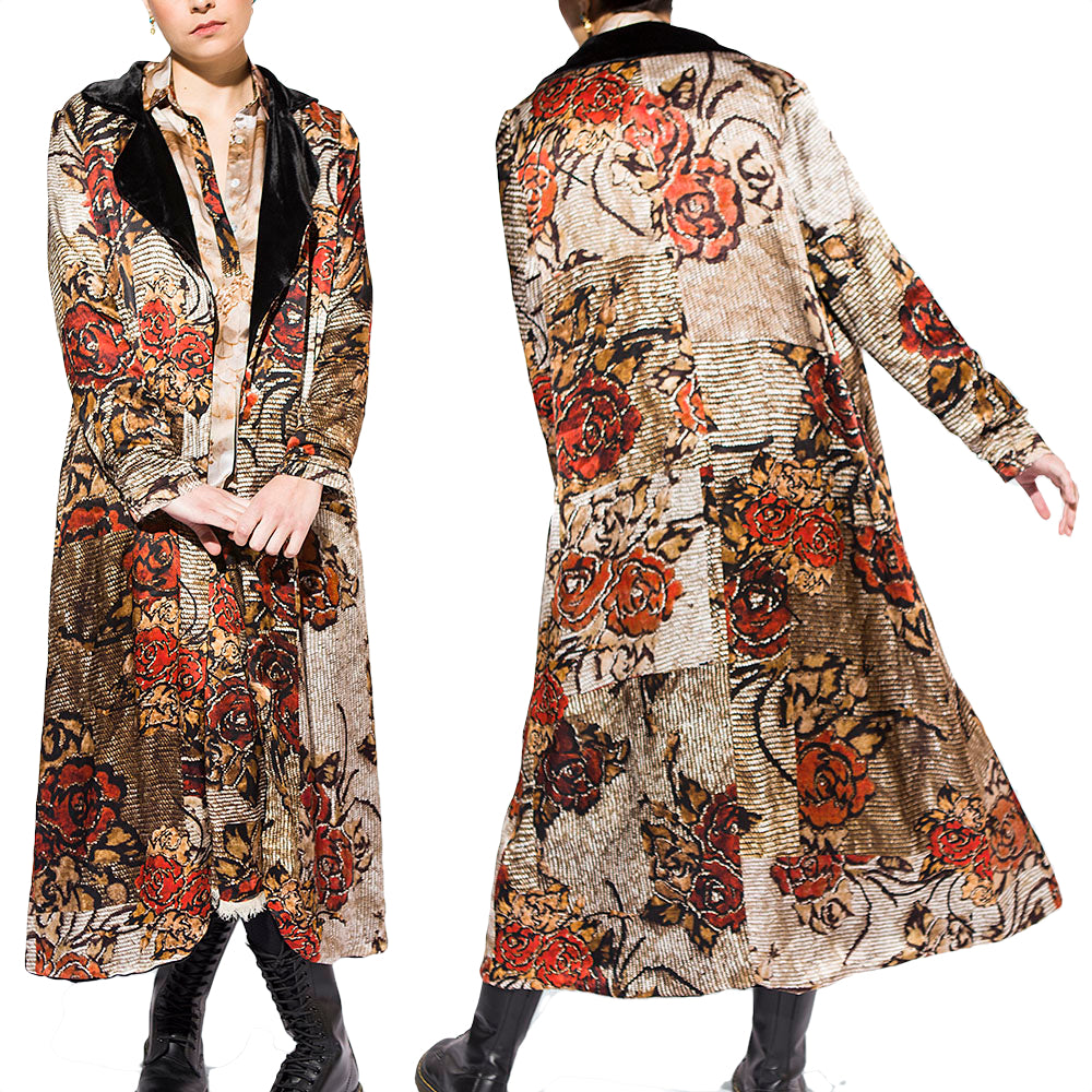 BLACK x SHINE BRIGHT BOHEMIAN REVERSIBLE RHAPSODY COAT