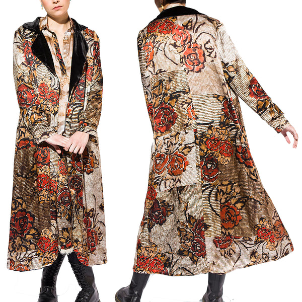 BLACK x SHINE BRIGHT BOHEMIAN REVERSIBLE RHAPSODY COAT