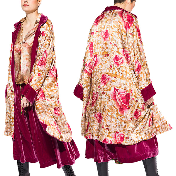 FUCHSIA x INTERVALS REVERSIBLE MIA COAT