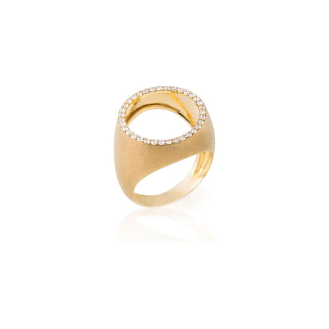 FREE ME DIAMOND ROUND RING