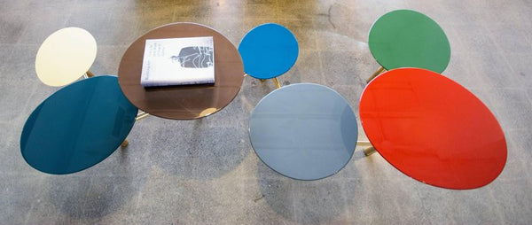 Nada Debs pebble low table Tapis d'Orient