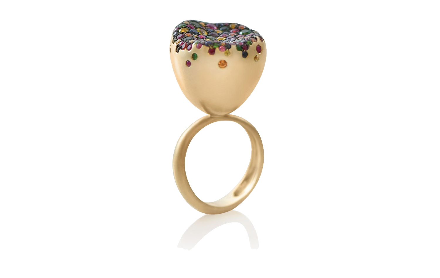 BABY MALAK FLOURISH BONBON BIG ROUND RING