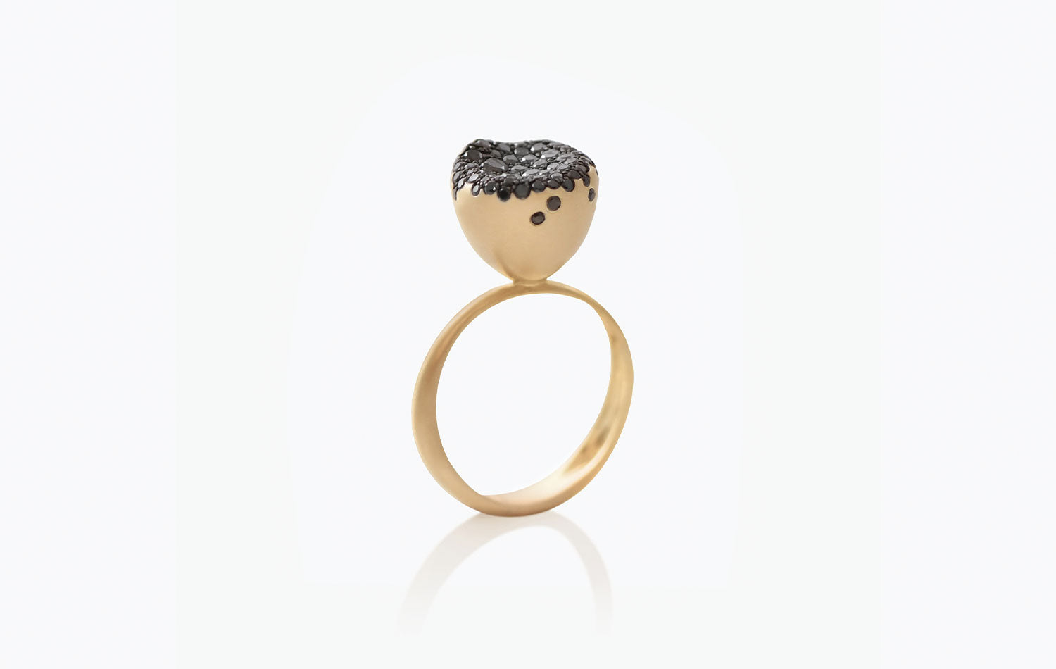 BABY MALAK FLOURISH SMALL ROUND RING