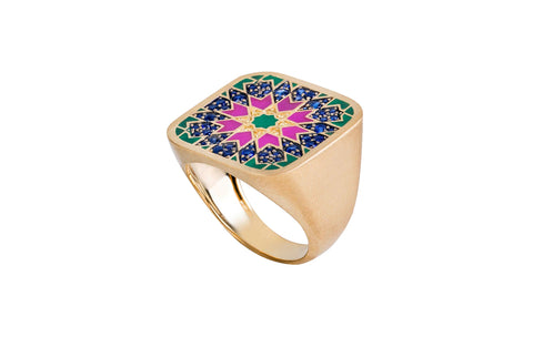 NADA GHAZAL BLAT BEIRUT STAR RING