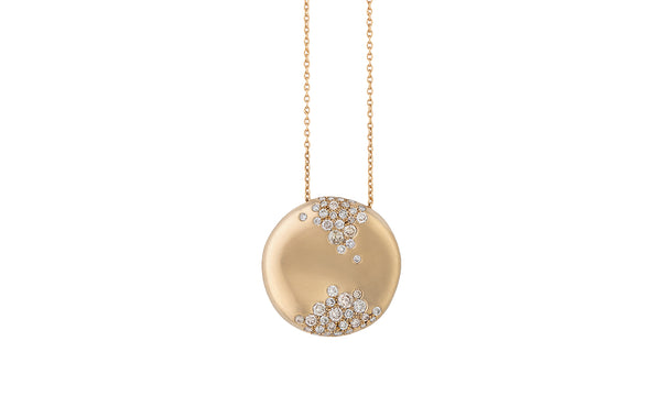 MY MUSE STORM WINTER ROUND NECKLACE