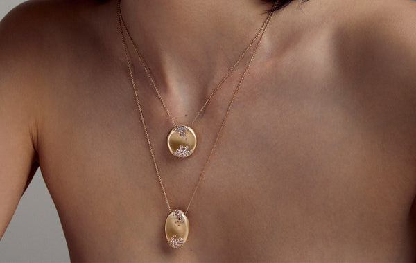 MY MUSE STORM WINTER ROUND NECKLACE